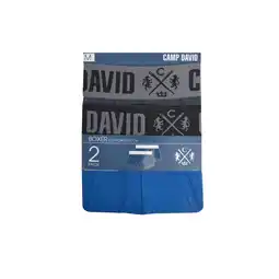 Netto Marken-Discount Camp David Retroshorts, 2er Pack - anthramel/flight blue - Gr. XXL Angebot