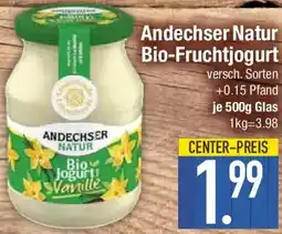 E-Center Andechser Natur Bio-Fruchtjogurt Angebot