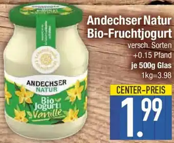 E-Center Andechser Natur Bio-Fruchtjogurt Angebot