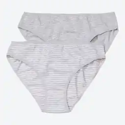 NKD Damen-Minislip mit hohem Baumwollanteil, 2er-Pack Angebot