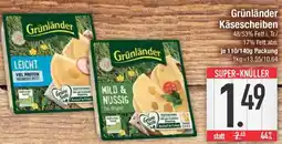 E-Center Grünländer Käsescheiben Angebot