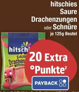 E-Center hitschies Saure Drachenzungen oder Schnüre Angebot