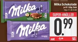 E-Center Milka Schokolade Angebot