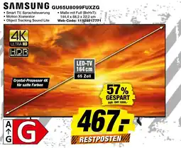 expert Techno Land SAMSUNG GU65U8099FUXZG Angebot