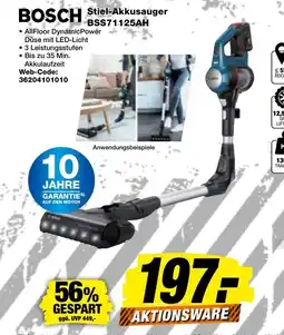 expert Techno Land BOSCH Stiel-Akkusauger BSS71125AH Angebot