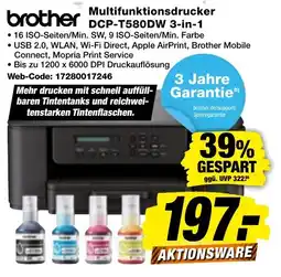 expert Techno Land Brother Multifunktionsdrucker DCP-T580DW 3-in-1 Angebot