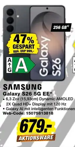 expert Techno Land SAMSUNG Galaxy S26 5G EE* Angebot