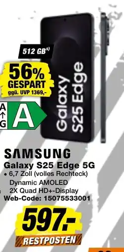 expert Techno Land SAMSUNG Galaxy S25 Edge 5G Angebot