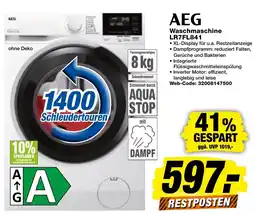 expert Techno Land AEG Waschmaschine LR7FL841 Angebot