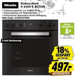expert Techno Land Miele Einbau-Herd H 2459 E ACTIVE Angebot