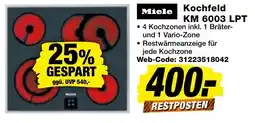 expert Techno Land Miele Kochfeld KM 6003 LPT Angebot