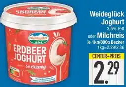 E-Center Weideglück Joghurt oder Milchreis Angebot