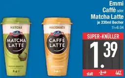 E-Center Emmi Caffè oder Matcha Latte Angebot