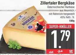 E-Center Zillertaler Bergkäse Angebot