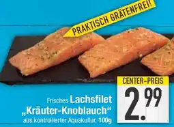 E-Center Frisches Lachsfilet ,,Kräuter-Knoblauch" Angebot