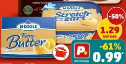 PENNY MEGGLE Streichzart ungesalzen oder Feine Butter Angebot