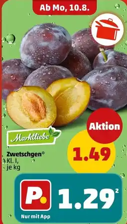 PENNY Marktliebe Zwetschgen* Angebot