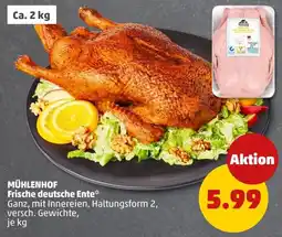 PENNY MÜHLENHOF Frische deutsche Ente Angebot