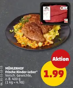 PENNY MÜHLENHOF Frische Rinder-Leber Angebot