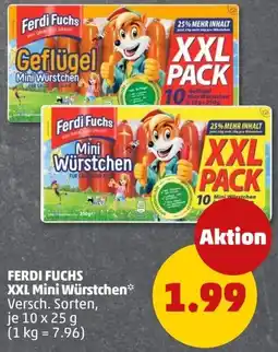 PENNY Ferdi Fuchs XXL Mini Würstchen Angebot