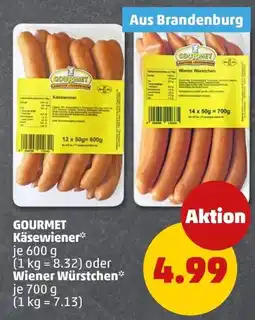 PENNY GOURMET Käsewiener Angebot