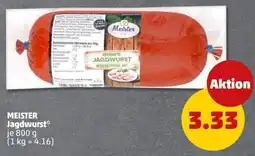 PENNY Meister Jagdwurst Angebot