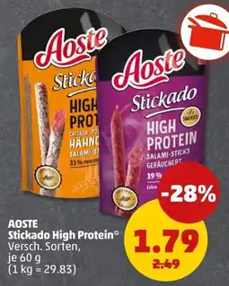 PENNY Aoste Stickado High Protein Angebot