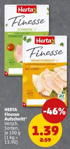 PENNY Herta Finesse Aufschnitt Angebot