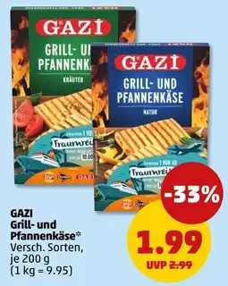 PENNY GAZI Grill- und Pfannenkäse Angebot
