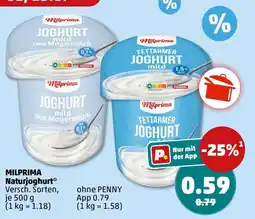 PENNY Milprima Naturjoghurt Angebot