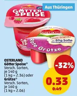 PENNY OSTERLAND Götter Speise* Angebot