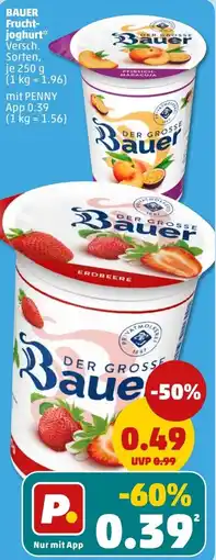 PENNY BAUER Fruchtjoghurt Angebot