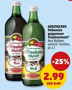 PENNY GERSTACKER Teilweise gegorener Traubenmost Angebot