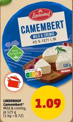 PENNY LINDENHOF Camembert* Angebot