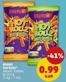 PENNY BRAVO Hot Rollz Angebot