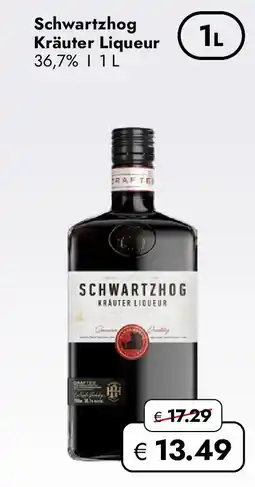 Travel Free Schwartzhog Kräuter Liqueur Angebot