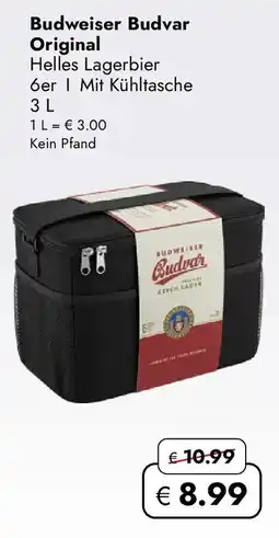 Travel Free Budweiser Budvar Original Helles Lagerbier Angebot