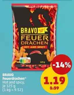 PENNY BRAVO Feuerdrachen Hot and spicy Angebot