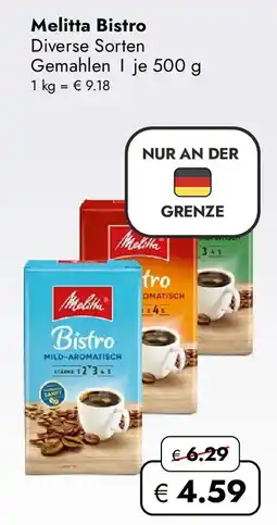 Travel Free Melitta Bistro Angebot