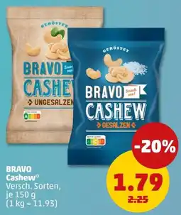 PENNY BRAVO Cashew Angebot