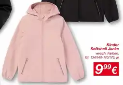 KiK Kinder Softshell Jacke Angebot