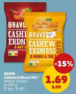 PENNY BRAVO Cashew Erdnuss Mix Angebot