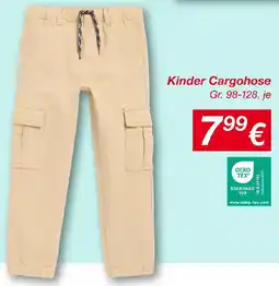 KiK Kinder Cargohose Angebot