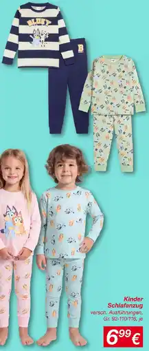 KiK Kinder Schlafanzug Angebot