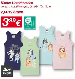 KiK Kinder Unterhemden Angebot