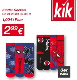 KiK Kinder Socken Angebot