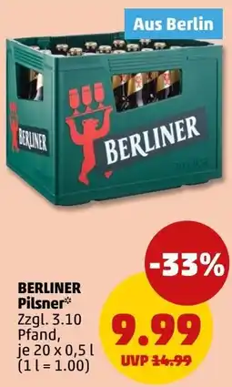 PENNY BERLINER Pilsner Angebot