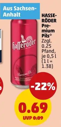 PENNY HASSE-RÖDER Premium Pils Angebot