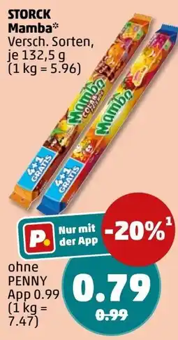 PENNY STORCK Mamba* Angebot
