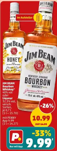 PENNY JIM BEAM Bourbon Whiskey Angebot